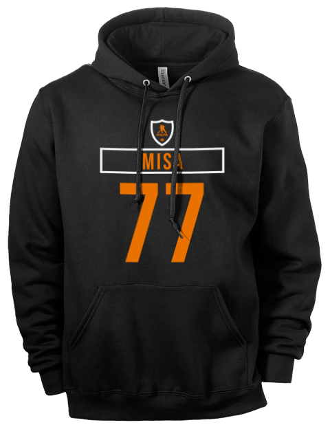Away Jersey Michael Misa Eco Premium Unisex Hooded Sweatshirt | Swagsta