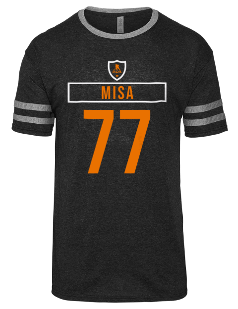 Away Jersey Michael Misa Men's Tri-Blend T-Shirt | Swagsta