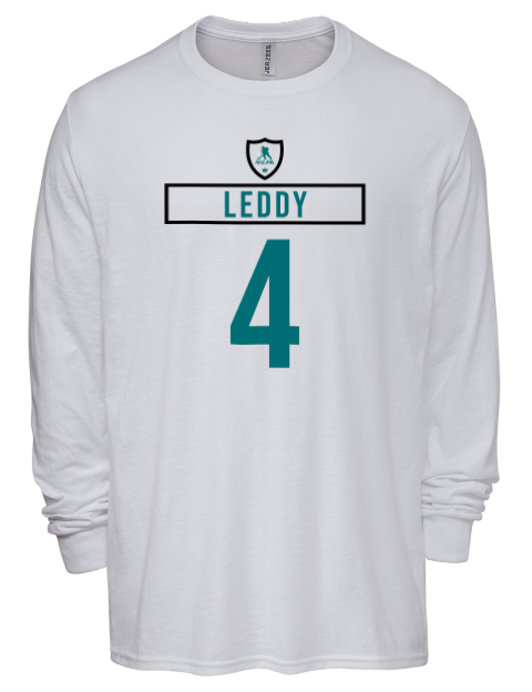 Home Jersey Nick Leddy Men's Premium Blend Long Sleeve-T-Shirt | Swagsta