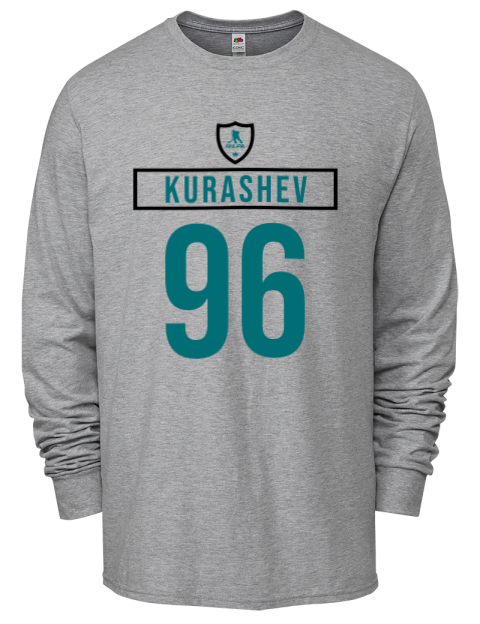 Home Jersey Phillipp Kurashev Men's Long-Sleeve T-Shirt | Swagsta