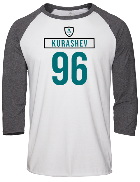 Home Jersey Phillipp Kurashev Unisex Premium Three-Quarter Raglan T-Shirt | Swagsta