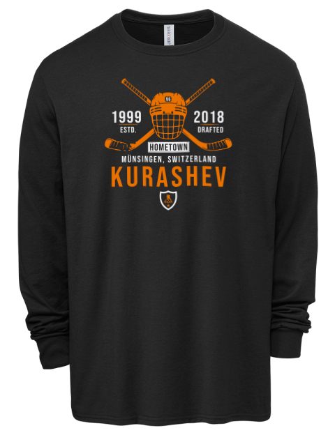 Heritage Phillipp Kurashev Men's Premium Blend Long Sleeve-T-Shirt | Swagsta
