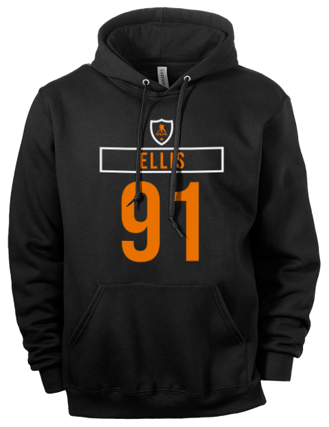 Away Jersey Ryan Ellis Eco Premium Unisex Hooded Sweatshirt | Swagsta