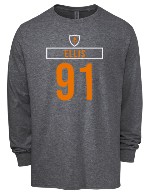 Away Jersey Ryan Ellis Men's Premium Blend Long Sleeve-T-Shirt | Swagsta