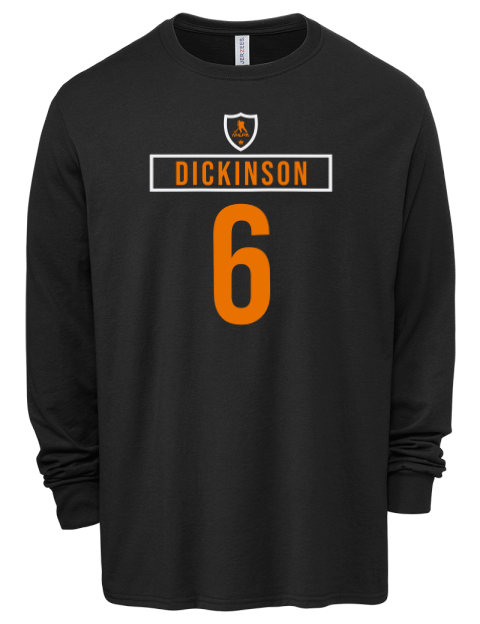 Away Jersey Sam Dickinson Men's Premium Blend Long Sleeve-T-Shirt | Swagsta