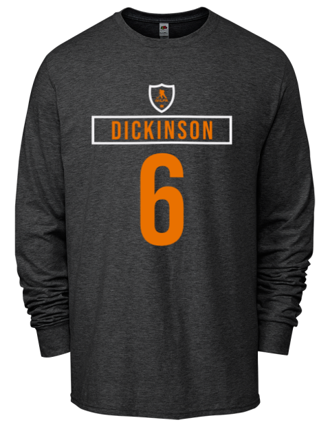 Away Jersey Sam Dickinson Men's Long-Sleeve T-Shirt | Swagsta