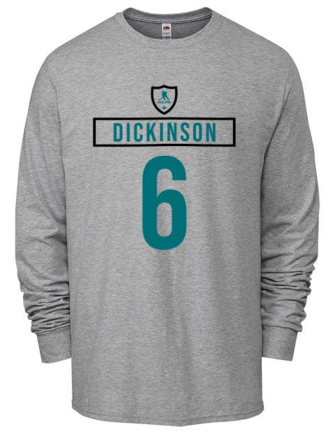 Home Jersey Sam Dickinson Men's Long-Sleeve T-Shirt | Swagsta