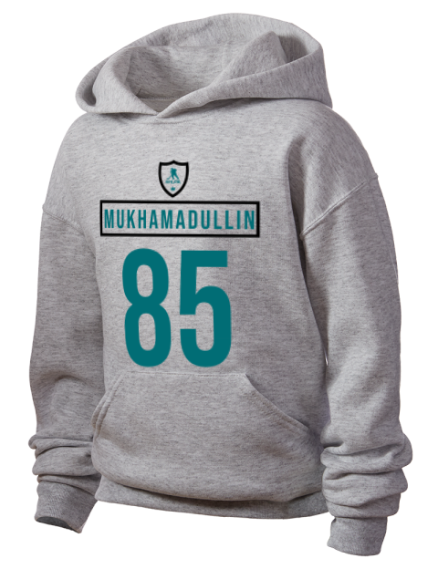 Home Jersey Shakir Mukhamadullin Youth Hooded Sweatshirt | Swagsta