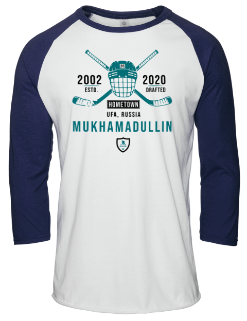 Classic Heritage Shakir Mukhamadullin Unisex Premium Three-Quarter Raglan T-Shirt | Swagsta