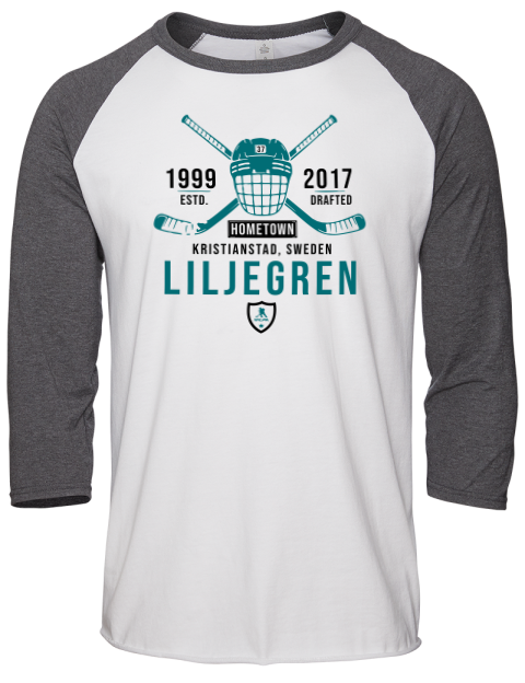 Classic Heritage Timothy Liljegren Unisex Premium Three-Quarter Raglan T-Shirt | Swagsta