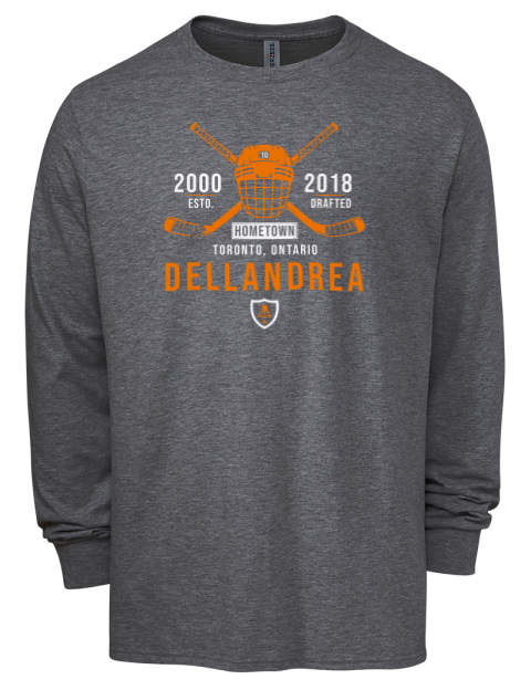Heritage Ty Dellandrea Men's Premium Blend Long Sleeve-T-Shirt | Swagsta