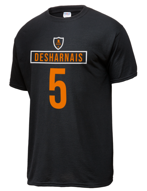 Away Jersey Vincent Desharnais Dri-Power Unisex T-Shirt | Swagsta