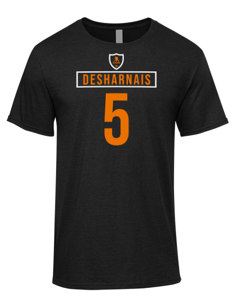 Away Jersey Vincent Desharnais Premium Ring-Spun Cotton Unisex T-Shirt | Swagsta