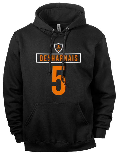 Away Jersey Vincent Desharnais Eco Premium Unisex Hooded Sweatshirt | Swagsta
