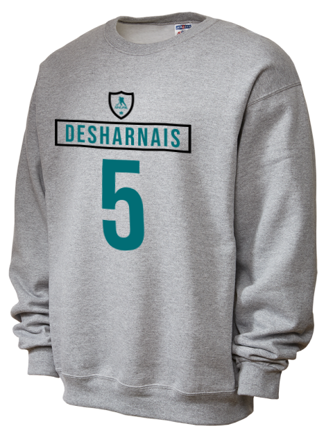Home Jersey Vincent Desharnais Unisex Crewneck Sweatshirt | Swagsta