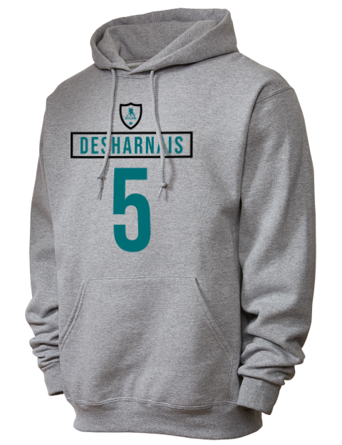 Home Jersey Vincent Desharnais Unisex Hooded Sweatshirt | Swagsta