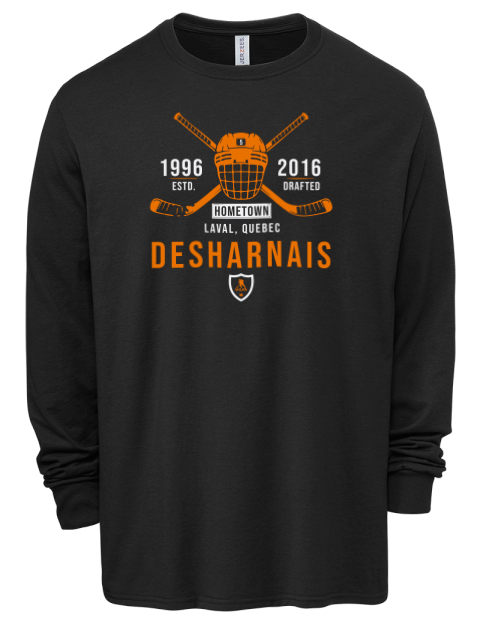 Heritage Vincent Desharnais Men's Premium Blend Long Sleeve-T-Shirt | Swagsta