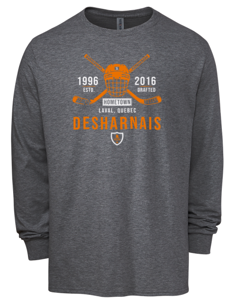 Heritage Vincent Desharnais Men's Premium Blend Long Sleeve-T-Shirt | Swagsta