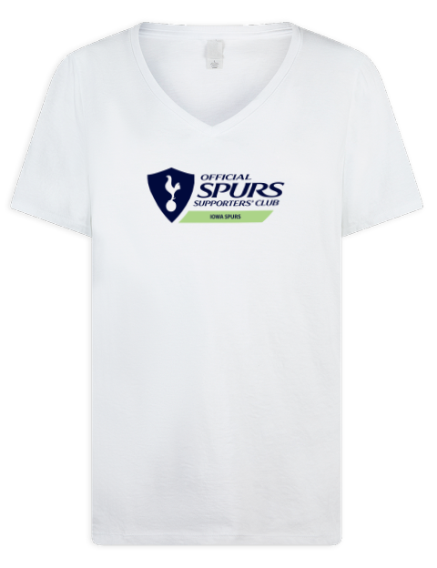 Official Iowa Spurs Premium Ladies V-Neck T-Shirt | Swagsta