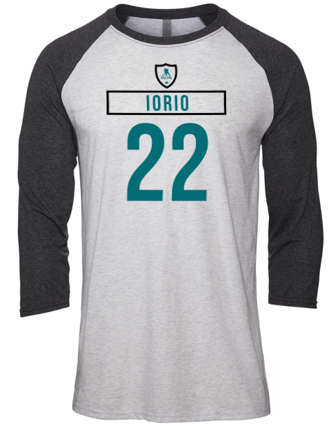 Home Jersey Vincent Iorio Unisex Premium Three-Quarter Raglan T-Shirt | Swagsta