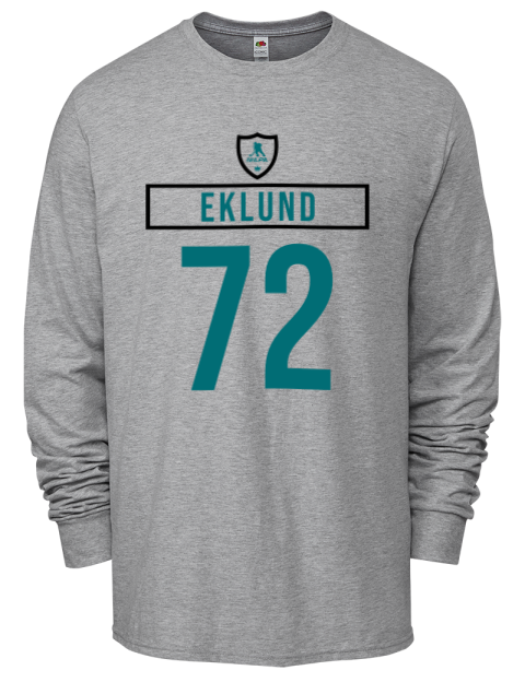 Home Jersey William Eklund Men's Long-Sleeve T-Shirt | Swagsta