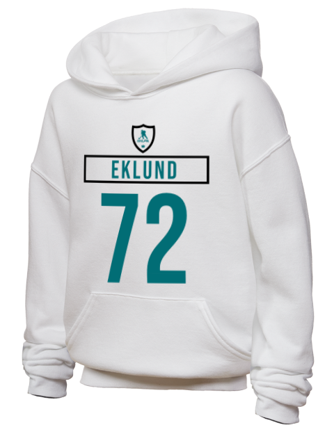 Home Jersey William Eklund Youth Hooded Sweatshirt | Swagsta