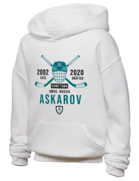 Classic Heritage Yaroslav Askarov Youth Hooded Sweatshirt | Swagsta