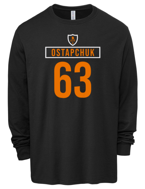 Away Jersey Zach Ostapchuk Men's Premium Blend Long Sleeve-T-Shirt | Swagsta