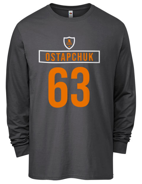Away Jersey Zach Ostapchuk Men's Long-Sleeve T-Shirt | Swagsta