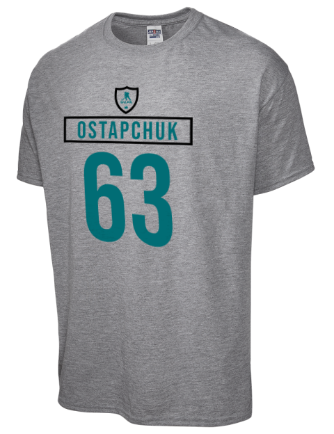 Home Jersey Zach Ostapchuk Dri-Power Unisex T-Shirt | Swagsta