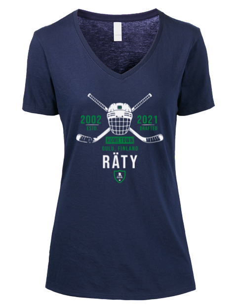 Heritage Aatu Raty Premium Ladies V-Neck T-Shirt | Swagsta