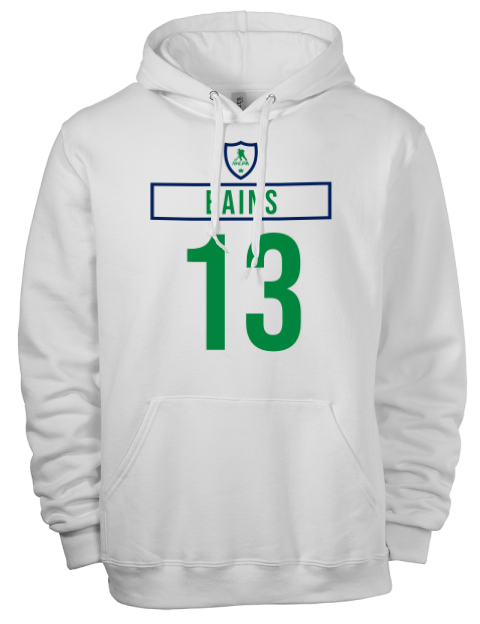 Home Jersey Arshdeep Bains Eco Premium Unisex Hooded Sweatshirt | Swagsta