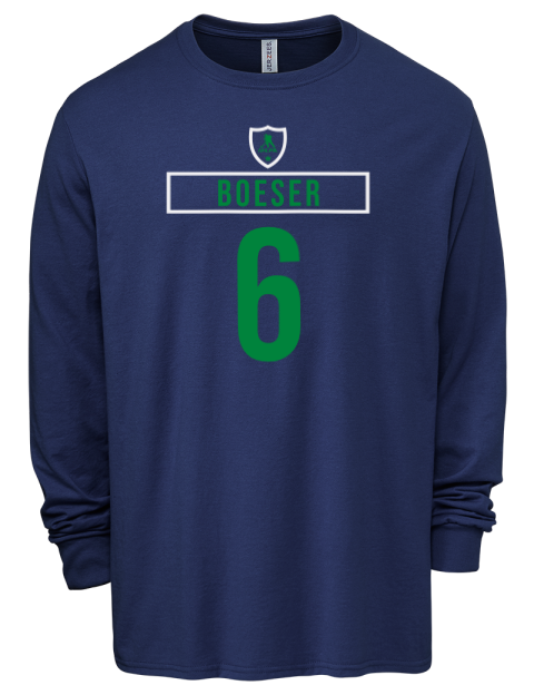 Away Jersey Brock Boeser Men's Premium Blend Long Sleeve-T-Shirt | Swagsta