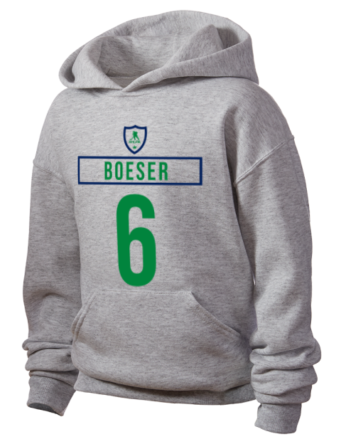 Home Jersey Brock Boeser Youth Hooded Sweatshirt | Swagsta