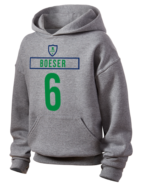 Home Jersey Brock Boeser Youth Hooded Sweatshirt | Swagsta