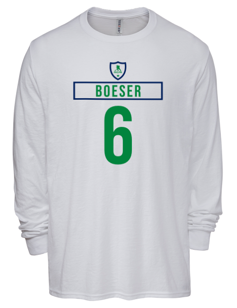 Home Jersey Brock Boeser Men's Premium Blend Long Sleeve-T-Shirt | Swagsta