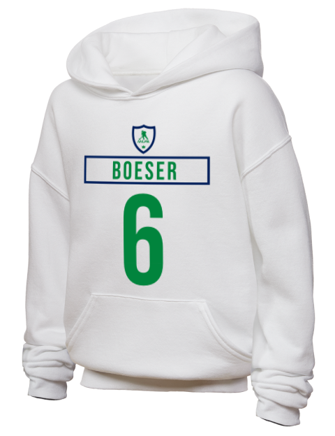 Home Jersey Brock Boeser Youth Hooded Sweatshirt | Swagsta