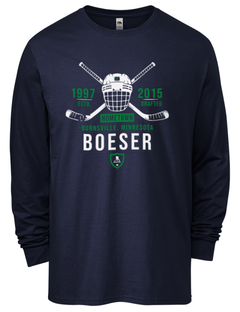 Heritage Brock Boeser Men's Long-Sleeve T-Shirt | Swagsta