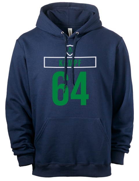 Away Jersey David Kampf Eco Premium Unisex Hooded Sweatshirt | Swagsta