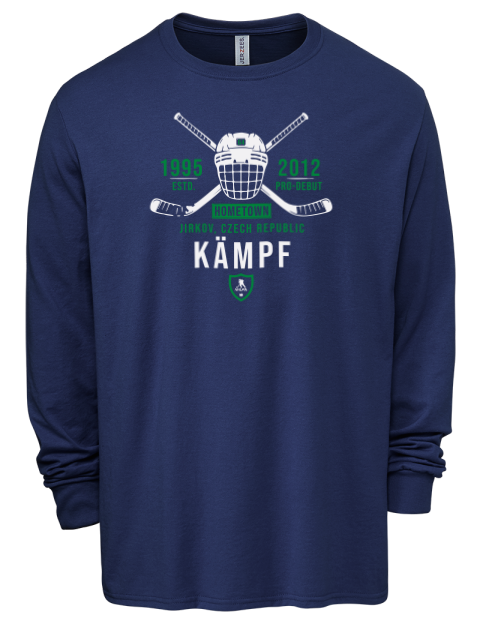 Heritage David Kampf Men's Premium Blend Long Sleeve-T-Shirt | Swagsta
