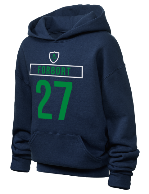 Away Jersey Derek Forbort Youth Hooded Sweatshirt | Swagsta
