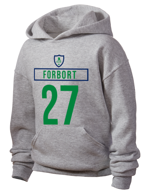 Home Jersey Derek Forbort Youth Hooded Sweatshirt | Swagsta