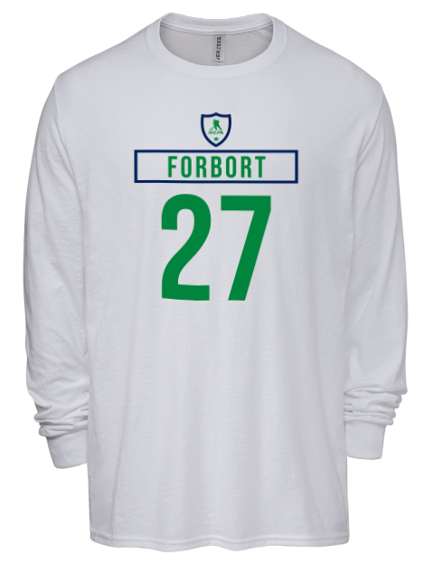 Home Jersey Derek Forbort Men's Premium Blend Long Sleeve-T-Shirt | Swagsta