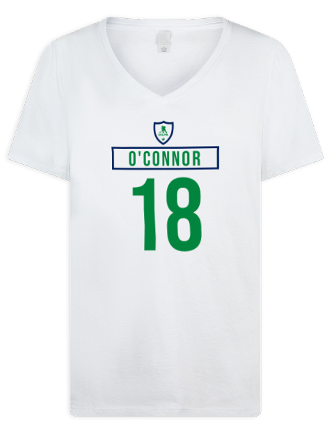 Home Jersey Drew Oconnor Premium Ladies V-Neck T-Shirt | Swagsta