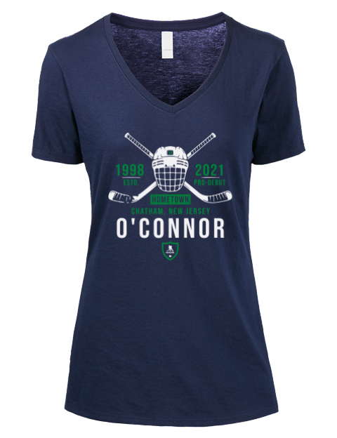 Heritage Drew Oconnor Premium Ladies V-Neck T-Shirt | Swagsta