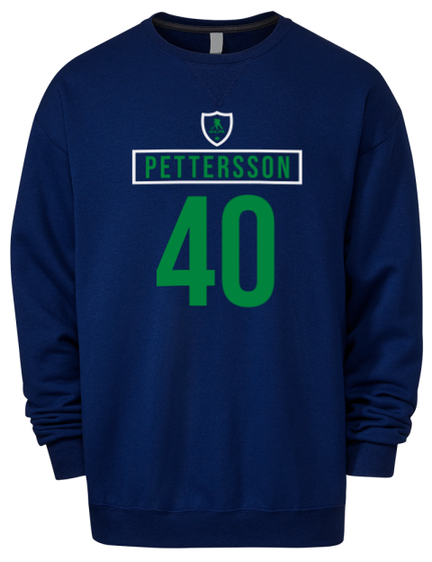 Away Jersey Elias Pettersson Premium Unisex Crewneck Sweatshirt | Swagsta