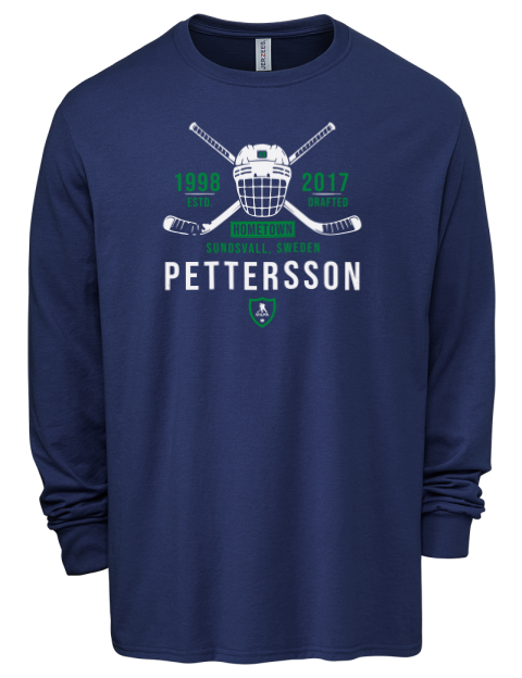 Heritage Elias Pettersson Men's Premium Blend Long Sleeve-T-Shirt | Swagsta