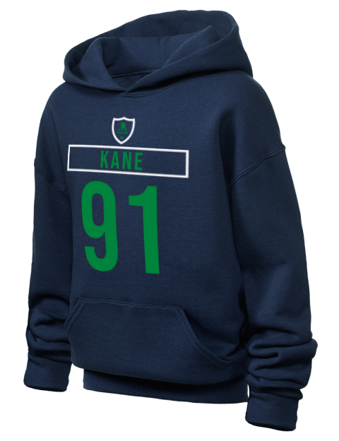 Away Jersey Evander Kane Youth Hooded Sweatshirt | Swagsta