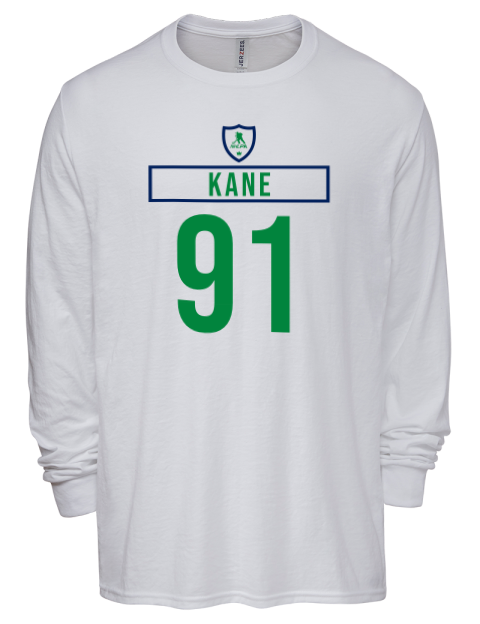 Home Jersey Evander Kane Men's Premium Blend Long Sleeve-T-Shirt | Swagsta