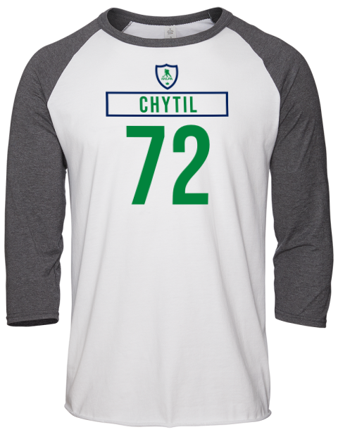 Home Jersey Filip Chytil Unisex Premium Three-Quarter Raglan T-Shirt | Swagsta